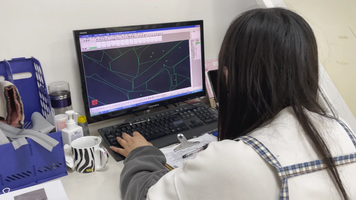 Leshu development-center photograph showing engineering work