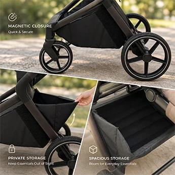 A1 magnetic private storage basket in supplied detail imagery